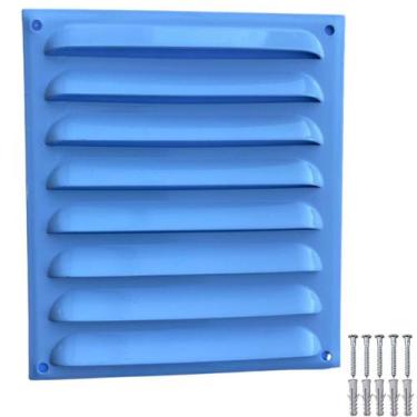 Imagem de Grades De Ventilação Quadrada De Alumínio 14x16 Branca - ITANOVA