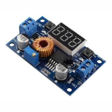 Imagem de Fonte Regulavel Ajustavel Com Display Step Down 75w 5a Dc Dc - Tomzn