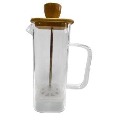 Imagem de Mimo Style Cafeteira Prensa Francesa com Tampa de Bambu - Estilo e Sabor em Cada Café