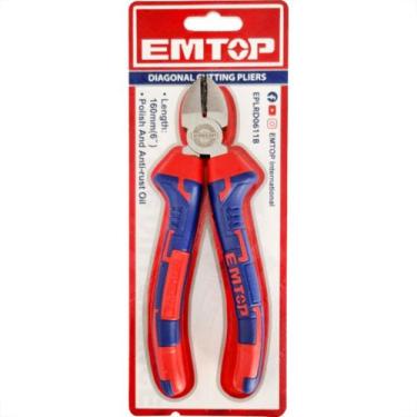 Imagem de Alicate Corte Lateral Pvc 6 Emtop - EMTOP TF