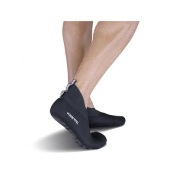 Imagem de Sapatilha Meia Kestal Beach Tennis Esportes Areia, 41/43, Preto