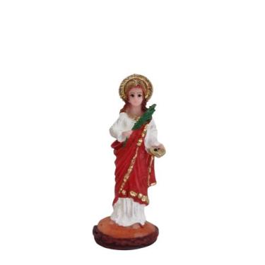 Imagem de Imagem de Santa Luzia 7cm Resina - R&S