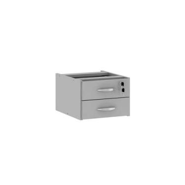 Imagem de Gaveteiro Suspenso 2 Gavetas NEW City Cinza - Gebbwork