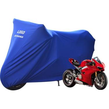 Imagem de Capa Para Moto Ducati Desmosedici De Tecido Lycra - Mz, Azul