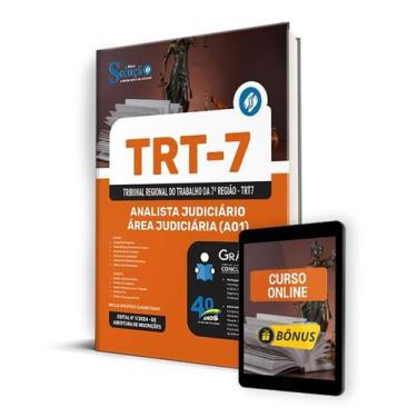 Imagem de Apostila TRT7 2024 - Analista Judiciário - Área Judiciária (A01)