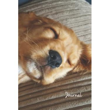 Imagem de Sleeping Cutie Puppy Love Journal (Cocker Spaniel Puppy): Pet Lover's Blank Lined Gag Gift Journal For Family & Friends