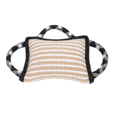 Imagem de Travesseiro para Mordida de Cachorro, Brinquedo Interativo Com Forte Resistência Ao Rasgo para Cachorro Adulto (Preto)