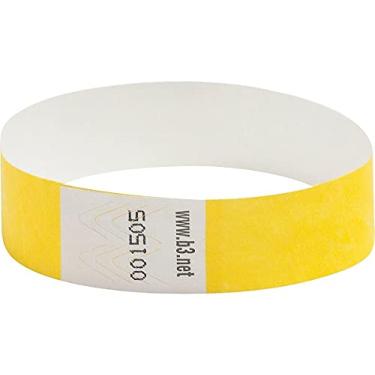 Imagem de BAU85070 – Pulseiras de pulso Baumgartens Dupont Tyvek, Pulseira de identificação