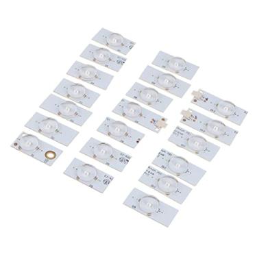 Imagem de Almencla Grânulos de Lâmpada 20pc 6V SMD com Fliter de Lente ótica para Conserto de TV LED de 32-65 Polegadas