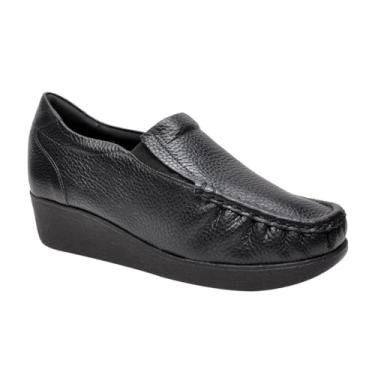Imagem de Mocassim Anabela Usaflex Preto