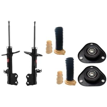 Imagem de PAR AMORTECEDOR DIANTEIRO + KIT BATENTE E COXIM COROLLA 2015 A 2019