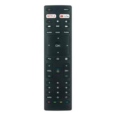 Imagem de Controle remoto de voz de substituição RM-C3363 compatível com Konka U5 Q7 Series 4K Ultra HD Android TV 40H33A 65U55A 50Q75A 55U55A 32H31A 75U55A 43U55A 50U55A 55Q75A 65Q75A 75Q75A 75Q75A RM-C3366 9