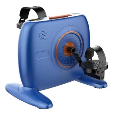 Imagem de Exercitador de pedais- máquina de reabilitação inteligente para casa, exercitador de pedais para bicicleta debaixo da mesa, mini bicicletas estáticas, exercitador ambulante for fisioterapi