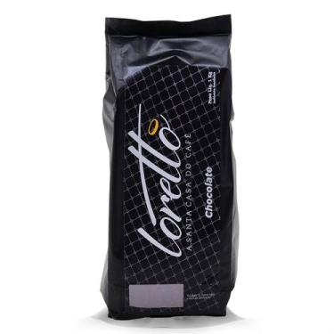 Imagem de Chocolate em Pó Achocolatado Solúvel 1kg Loretto - Loretto Cafés Espec