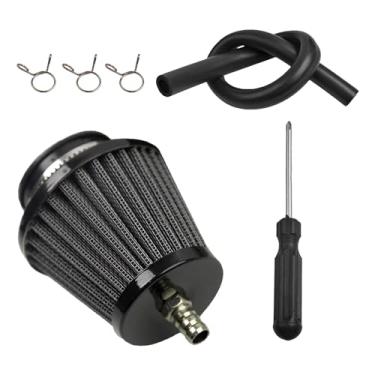 Imagem de AKSGKGQ Filtro de ar de 38 mm, 39 mm, 40 mm, com bico para moto Dirt Pit de 90 cc 110 cc 125 cc GY6 50cc QMB139, ciclomotor, motocicleta, quadriciclo, quadriciclo, XR50, CRF70, XR, CRF, KLX, Apollo X