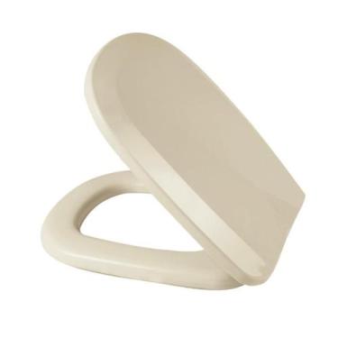 Imagem de Assento Almofadado Paris Bege Tampa Vaso Ideal Bege Claro - Metasul