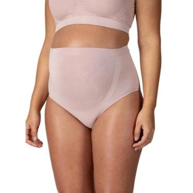 Imagem de Calcinha Básica Cinta Alta Para Grávida Gestante Loba Lupo Sem Costura