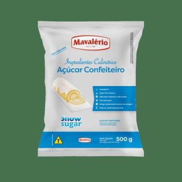 Imagem de AÇUCAR MAVALÉRIO 500g CONFEITERO SNOWSUGAR - MAVALERIO