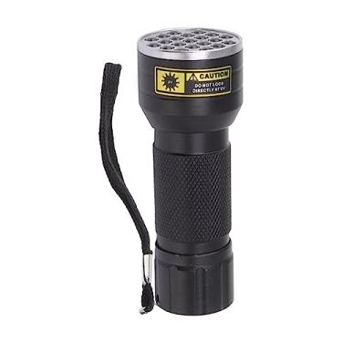 Imagem de Lanterna ultravioleta GRCFUMO 395nm, lanternas 21LED, lanterna recarregável, lanterna portátil de luz preta para manchas secas de urina de animais de estimação