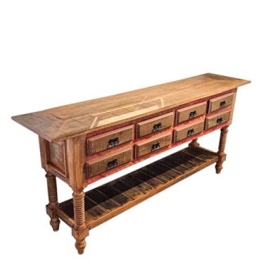 Imagem de Aparador 8 Gavetas, Prateleira e Pés Torneados M em Demolição