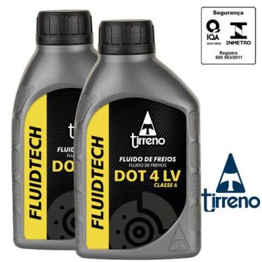 Imagem de 2 Oleo Fluido de Freio e Embreagem Hidráulica Dot 4LV 500ML Original T