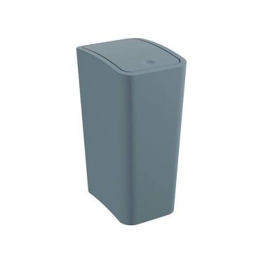 Imagem de Lixeira Astra Ltc2 Com Tampa Click 8l Retangular Azul