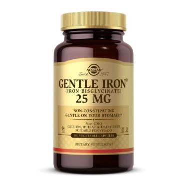 Imagem de Suplemento Solgar Gentle Iron 25 mg 180 cápsulas vegetais