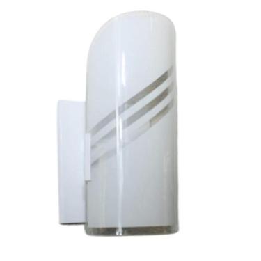 Imagem de Arandela Unha Vidro Listradas - Bronzil