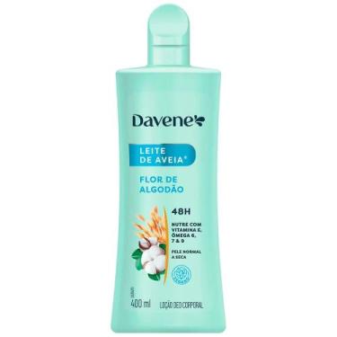 Imagem de Hidratante Corporal Leite Aveia e Flor Algodão 400ml Davene
