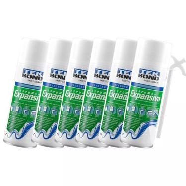 Imagem de Espuma Expansiva 500ml/340g Poliuretano Expansível - Kit 6 -  Tek Bond