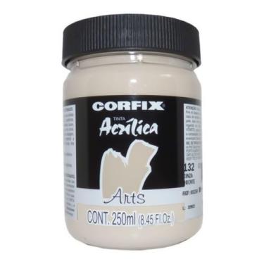 Imagem de Tinta Acrílica G1 Arts 132 Cinza Quente 250ml Corfix, 132 - CINZA QUEN
