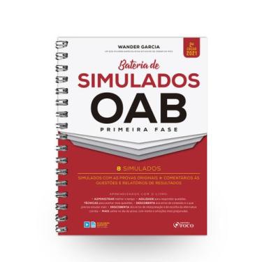 Imagem de Livro - BATERIA DE SIMULADOS OAB 1ª FASE - 2ª ED - 2021