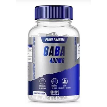Imagem de Gaba 400mg 60 Cápsulas - Pluri Pharma