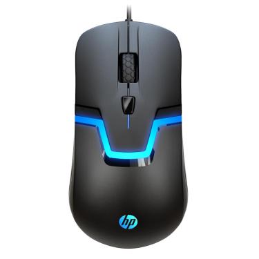 Imagem de Mouse hp com fio rgb para jogos Mouse de alto desempenho com sensor óptico, 3 botões, LED de 7 cores para computador, notebook, laptop, escritório, pc