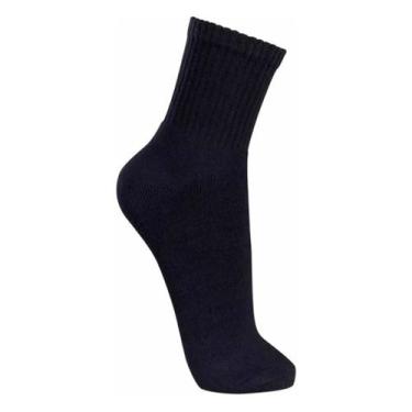 Imagem de Kit com 6 pares de meias cano médio Trifil algodão esportiva Ref.: 872