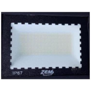 Imagem de Refletor Holofote Led 100W Luz Branca 6500K Ip65 Zem Bivolt