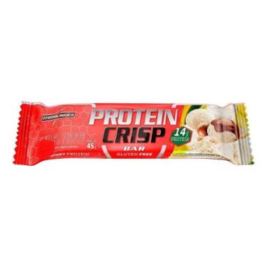 Imagem de Kit c/ 4 Protein bar Crisp Bar Leite Ninho E Avela 45g - Integralmédic