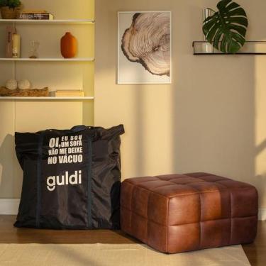 Imagem de Módulo Puff Sofá Guldi Popup material sintético Caramelo
