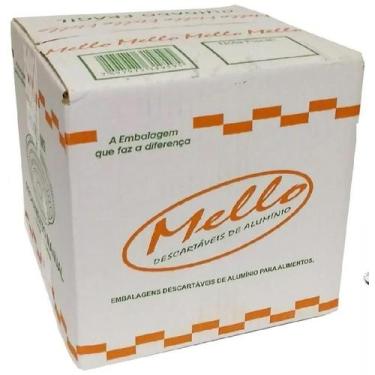 Imagem de Bandeja Embalagem Alumínio Bolo Inglês Mello C/400 (4Cx)