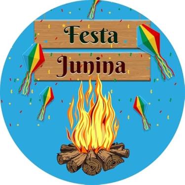 Imagem de Painel Redondo Veste Facil C/Elastico 1,50m Festa Junina (FJN019)