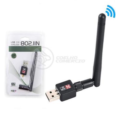 Imagem de Antena Usb 2.0 Receptor De Wifi Wireless Internet Sem Fio 1200Mbps 802.Inn Pc Notebook 27
