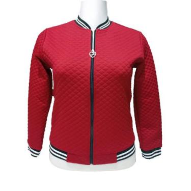 Imagem de Jaqueta Bomber Matelasse Feminina,casaco Frio Moda Blogueira - Mileyso