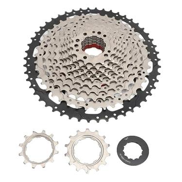 Imagem de Mbeysaq Cassete para bicicleta, volante de 12 velocidades, liga de alumínio, operação de baixo ruído, 12-50T, peças de bicicleta elétrica, leve, de liga de alumínio, volante de bicicleta com 3 rodas