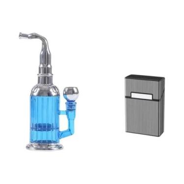 Imagem de Cachimbo De Fumar Água Multifuncional Portátil Suporte De Cigarro Acrí