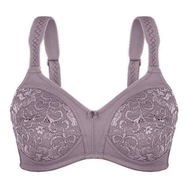 Imagem de Sutiã Sem Bojo Em Renda Dieta Zero Duloren - Ref. 111747, 48, Beringel