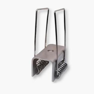 Imagem de 20 Presilhas Gafanhoto P/Perfil Led Embutir + Parafusos