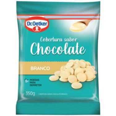 Imagem de Cobertura Chocolate Branco em Moedas Oekter 350gr - Dr. Oetker