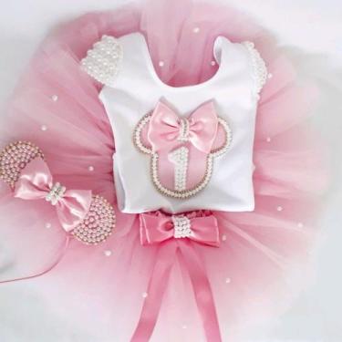 Imagem de Fantasia Minnie Manga Curta - Atelie Criando Amor, P