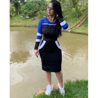 Imagem de Conjunto blusa e saia social moda xique - FE EM AÇÃO, 36 AO 56, Branco