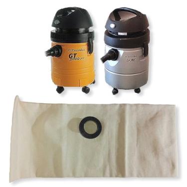 Imagem de Saco Lavável Algodão Reutilizável para Aspirador de Pó Electrolux Hidrovac A20 GT3000 PRO GT30N Antigo Coletor Bag Cartucho
